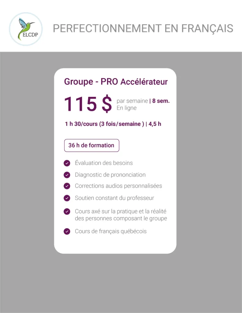 [KP-FR-PRO3-E26] KP-Perfectionnement en français pour professionnels (3 fois par semaine)